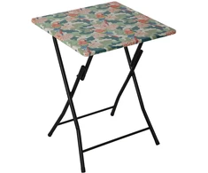 Lauko sulankstomas staliukas PATIO Flower Tropical, 60x60 cm
