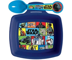 Star Wars Comics pusryčių rinkinio dubuo su šaukštu 390 ml DISNEY