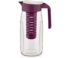 Ąsotis stiklinis su sieteliu 1,45 l Fiesta violetinis Ambition 21845