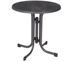 Pietūs ir sodo stalas Relax 70 cm pizarra/antracite PATIO