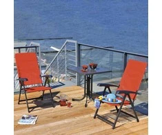 Stół sodo Dine &amp; Relax 70 x 70 cm punti / antracito PATIO