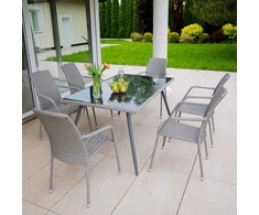 Lauko stalas PATIO Lupus, 150x90x73 cm