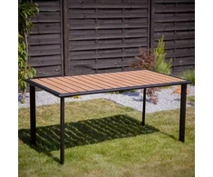 Sodo stalas 160 x 90 Saulės rudas PATIO