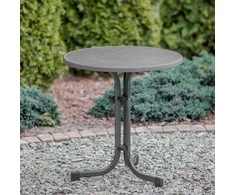 Pietūs ir sodo stalas Relax 60 cm pizarra / antracitas 3 kojų PATIO