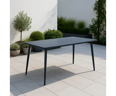 Doha antracito spalvos PATIO sodo stalas