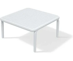 Prosperplast Brene Baltas Garden kavos staliukas 79,5 x 79,5 cm FERNE