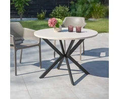 Lukka sodo stalas 100 cm natural PATIO
