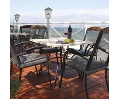 Sodo stalas Roma 80 x 80 cm PATIO