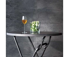Patio Atlenkiamas stalas „Dine &amp; Relax“, 85 cm, „pizarra“ / antracito spalvos, TERASA