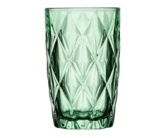 Szklanka Diamond 380 ml žalia AMBITION