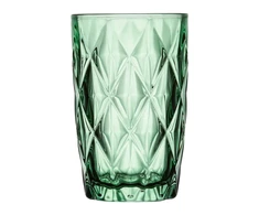 Szklanka Diamond 380 ml žalia AMBITION
