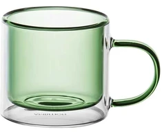 Fuzzy termo stiklas 250 ml žalias AMBITION