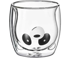Verre Panda 300 ml AMBITION termo stiklas vaikams