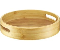 Taca bambusowa Natural 29,5 cm AMBITION