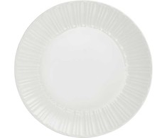 Desertinė lėkštutė AMBITION Perla, baltos sp., porcelianas, 15,5 cm