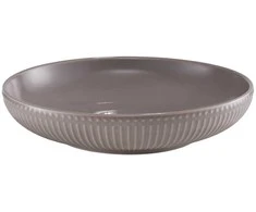 Garbanota sriubos lėkštė 22 cm pilka AMBITION