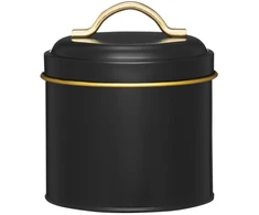 Talpykla su dangteliu Royal 750 ml juoda AMBITION