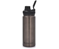 Termo buteliukas GYM 550 ml pilkas AMBITION