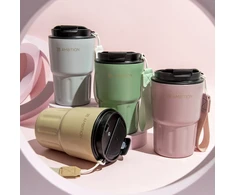 Termo puodelis Fern 350 ml rožinė AMBITION