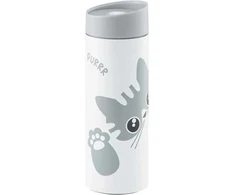 Termopuodelis Kitty 350 ml pilkas AMBITION