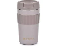 Termo puodelis Nino 450 ml smėlio spalva AMBITION