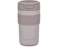Termo puodelis Nino 450 ml smėlio spalva AMBITION