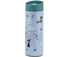 Gertuvė-termosas 350 ml PETS melsva spalva, šuniukai Ambition 42214