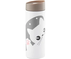Termopuodelis Kitty 350 ml tamsiai pilkas AMBITION