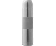 Paparčio nerūdijančio plieno termosas 1000 ml pilkas AMBITION