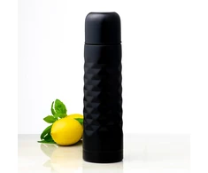 Termosas kavai ir arbatai Tesoro 600 ml juodas AMBITION