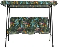 Sūpuoklė PATIO Tora Juodas Edition G058-02PB, 175x95x140 cm