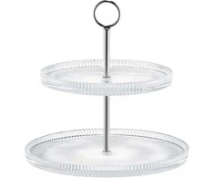 Tortinė Ambition Skirtas garbanotiems plaukams, 24 cm, dviejų lygių, sidabrinė rankena