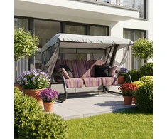 Venezia C013-04BB PATIO sodo sūpynės su tinkleliu nuo uodų