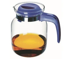 Vesta 1,5 l AMBITION MIX OF COLOURS karščiui atsparus ąsotis su dangteliu