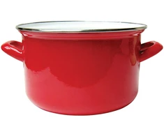 Vigo emalio puodas 18 cm DOMOTTI