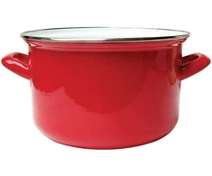 Vigo emalio puodas 18 cm DOMOTTI