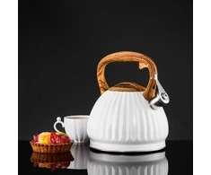 Ofenbach Virdulys 2,5 l CURLY baltos/medžio spalvos Ambition 42783
