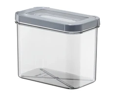 Virtuvės laikymo talpa Optimo 1,2 l pilka AMBITION