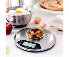 Virtuvinės svarstyklės Brabantia cyfrowa okrągła su timerem 480560