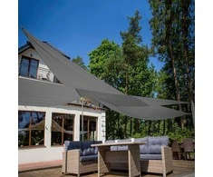 Patio Šešėlių burė 3,6 x 3,6 x 3,6 m UV 50+PA antracito terasa