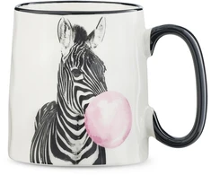 Zanzi Puodelis 400 ml zebra AMBITION