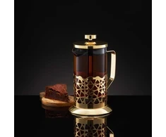 Kavos ir arbatos virimo aparatas Royal 600 ml nėrinių auksinis AMBITION