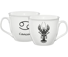 Zodiako porcelianinis puodelis 550 ml Cancer AMBITION
