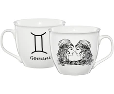 Zodiako porcelianinis puodelis 550 ml Gemini AMBITION