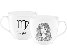 Zodiako porcelianinis puodelis 550 ml Miss AMBITION