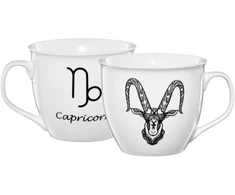 Zodiako porcelianinis puodelis 550 ml Ožiaragis AMBITION