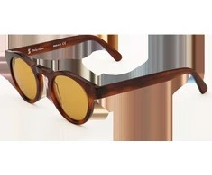 „Hyperlight Eyewear“ akiniai, Modelis 001, ruda spalva
