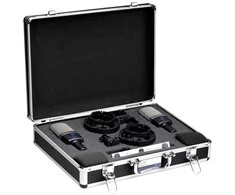 AKG C214 stereo komplektas - didelės diafragmos kondensatorinių mikrofonų stereo komplektas