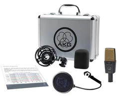 AKG C414 XLII - Didelės diafragmos kondensatorinis mikrofonas, kintamos charakteristikos