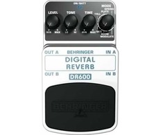 Behringer DR600 efektų pedalas Išraiškos pedalas Juoda, Sidabras
